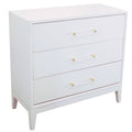White Lacquer Hall Chest E5258