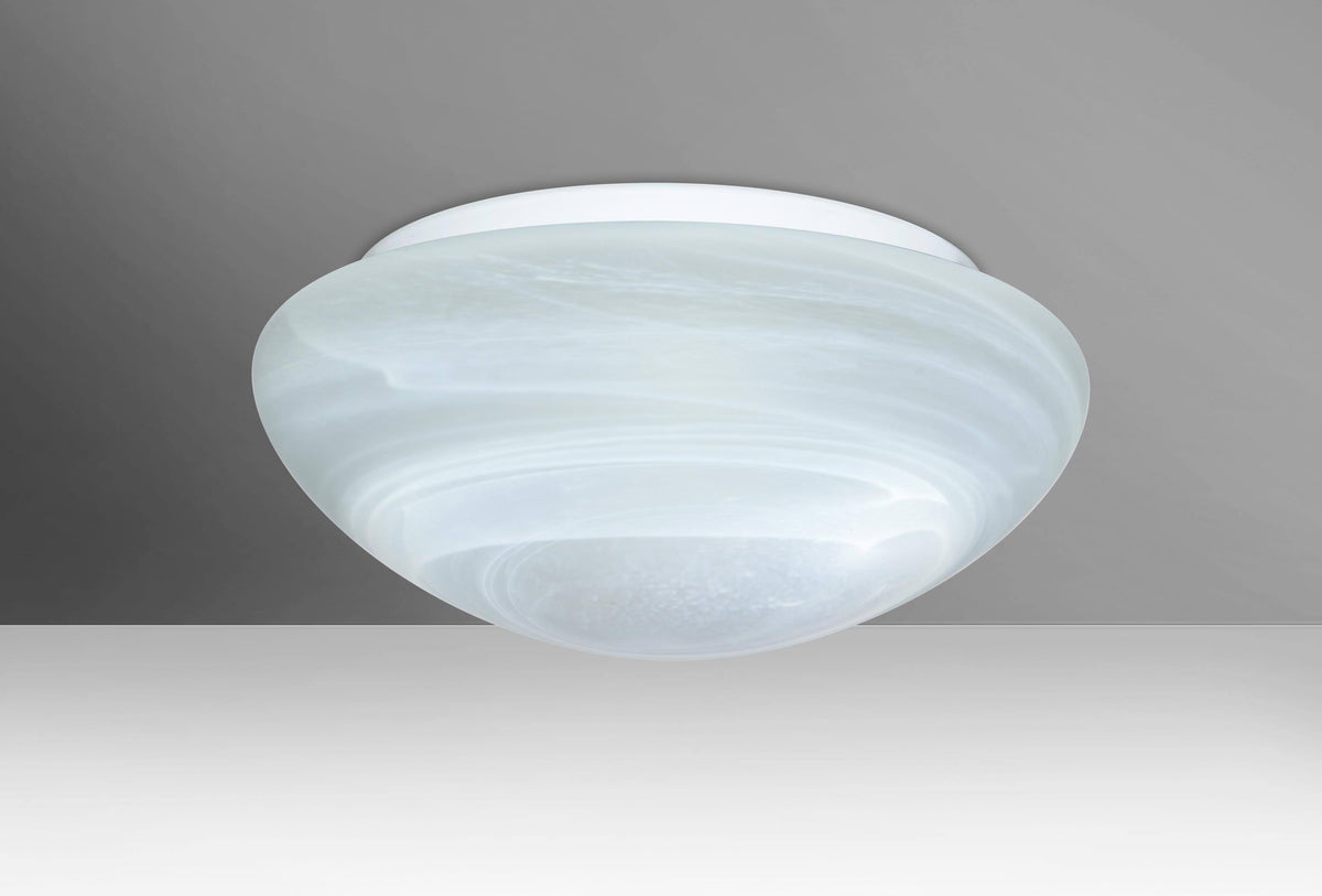 Two Light Flush Mount Marble D791806