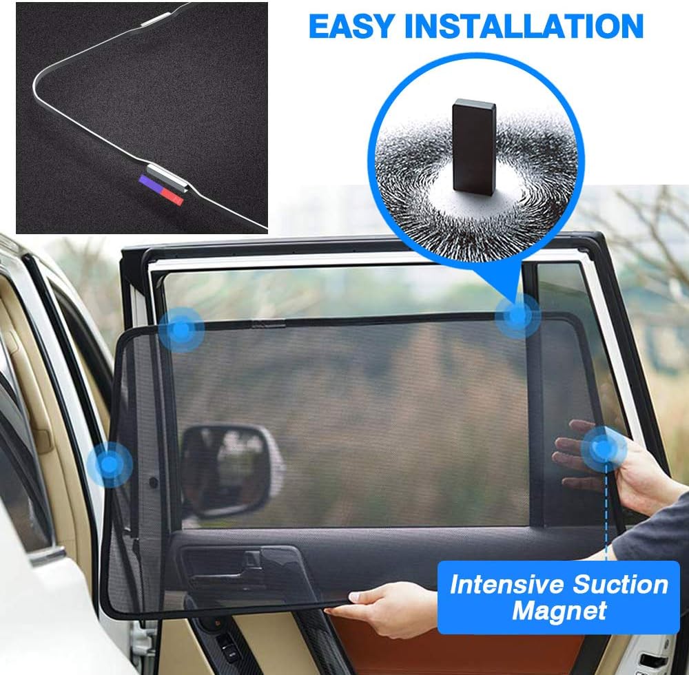 Window Shade Sunshades 6PCS Pack of 2 A881521