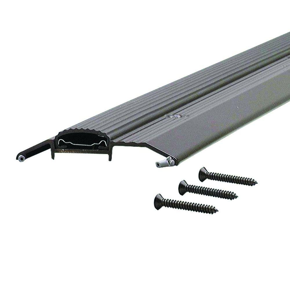 Bronze Aluminum Threshold with Vinyl Seal B287729