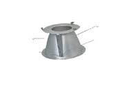 Specular Clear Finish Rotatable Wall Wash Recessed Commercial Reflector Y9649