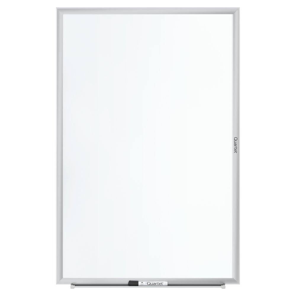36 x 24 Black Aluminum Frame Magnetic Whiteboard T592909