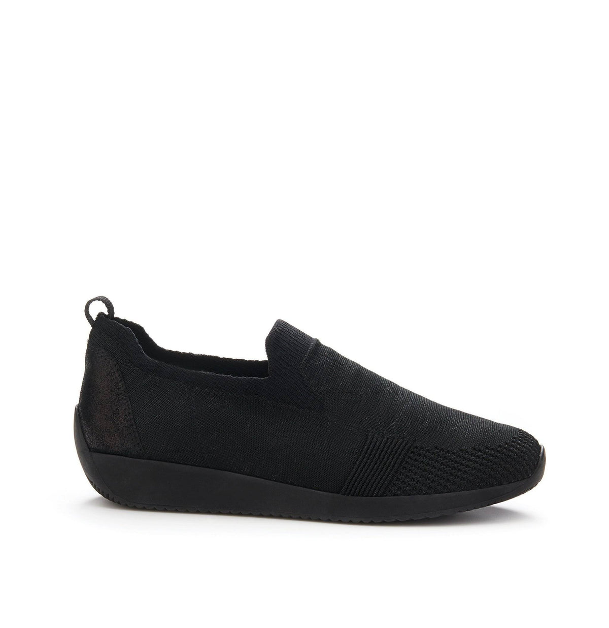 Black Leather Ankle Boots J3431