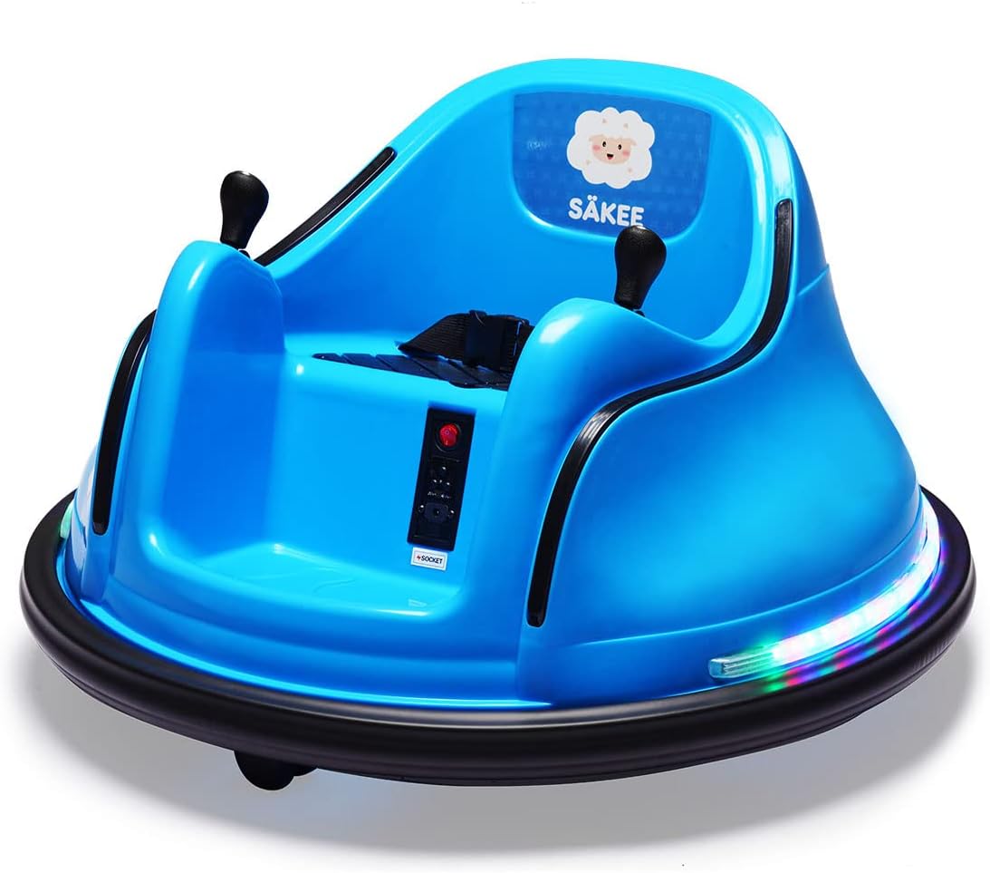 Turquoise 12V Electric Ride on Car for Kids F74297