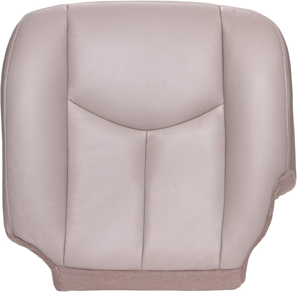 Driver Bottom Replacement Seat Cover - Medium Neutral (Tan) Leather C451962