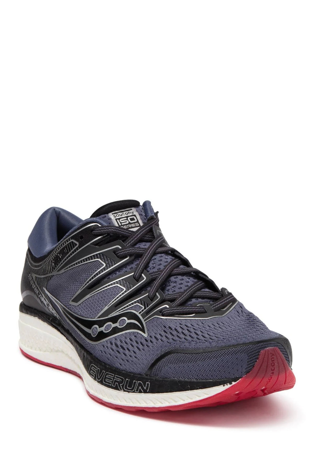 Grey Black Wide Running Shoes C41804
