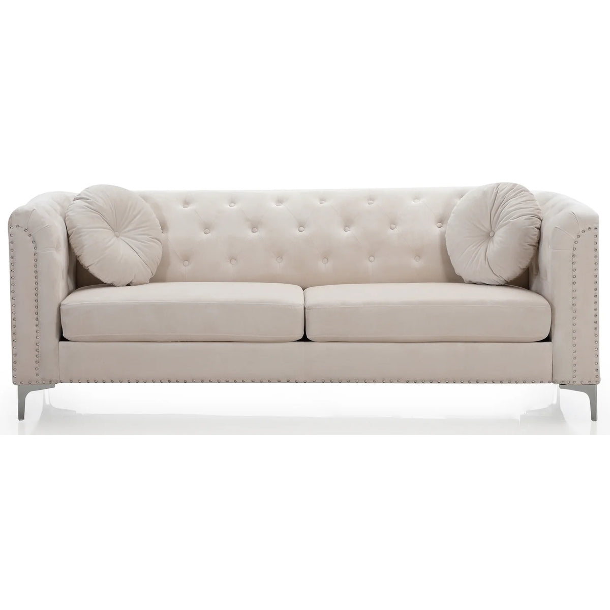 Ivory Sofa ( 2 Boxes ) R901693