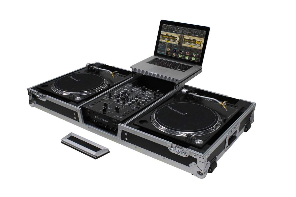 Universal Turntable DJ Coffin Case with Wheels F607