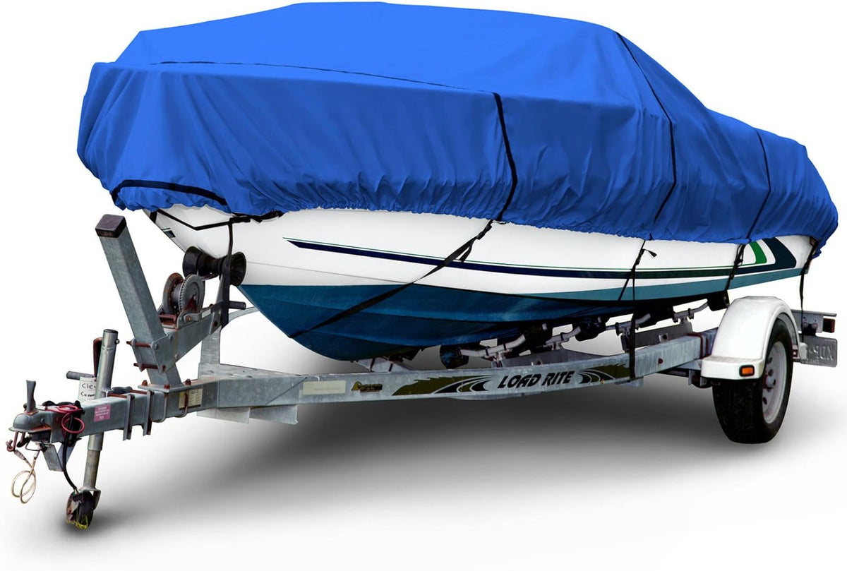 Gray 600 Denier Waterproof Boat Cover N9115