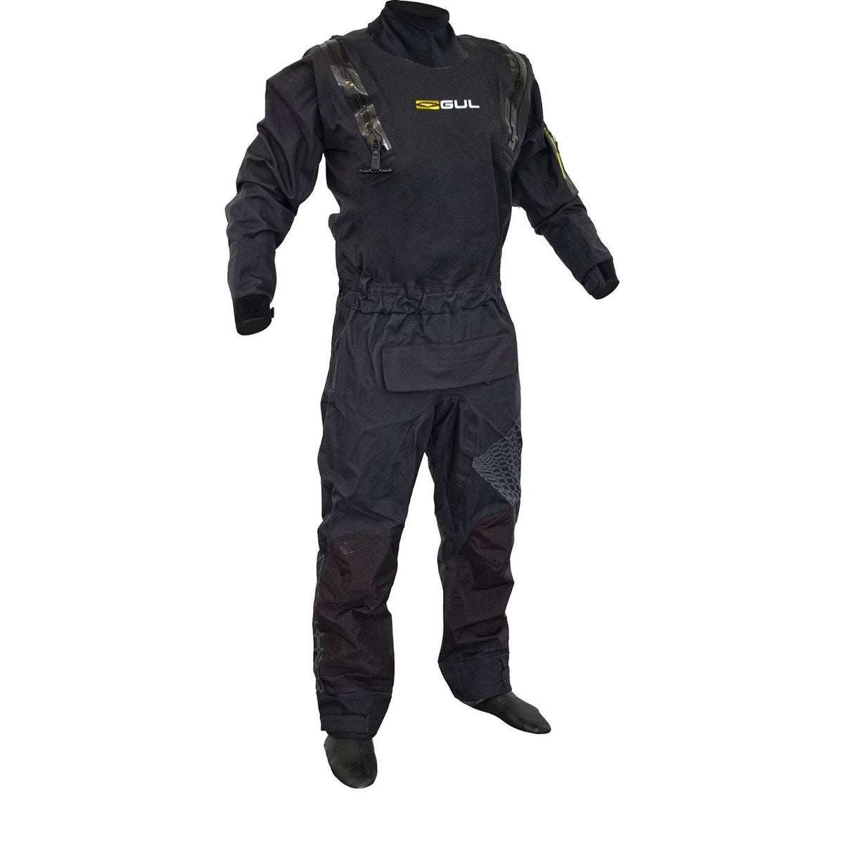 Black Stretch U-Zip Drysuit S972458