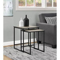 2 Piece Nesting Tables Sonoma Oak U6391