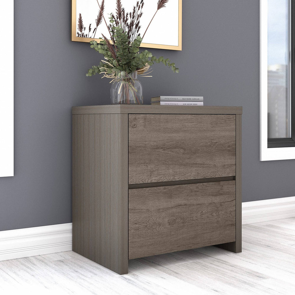 2 Drawer Lateral File Cabinet in Restored Gray V726961