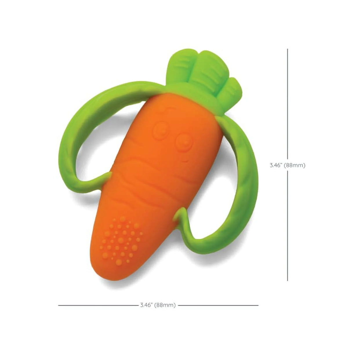Orange Carrot Baby Teething Toy X300854