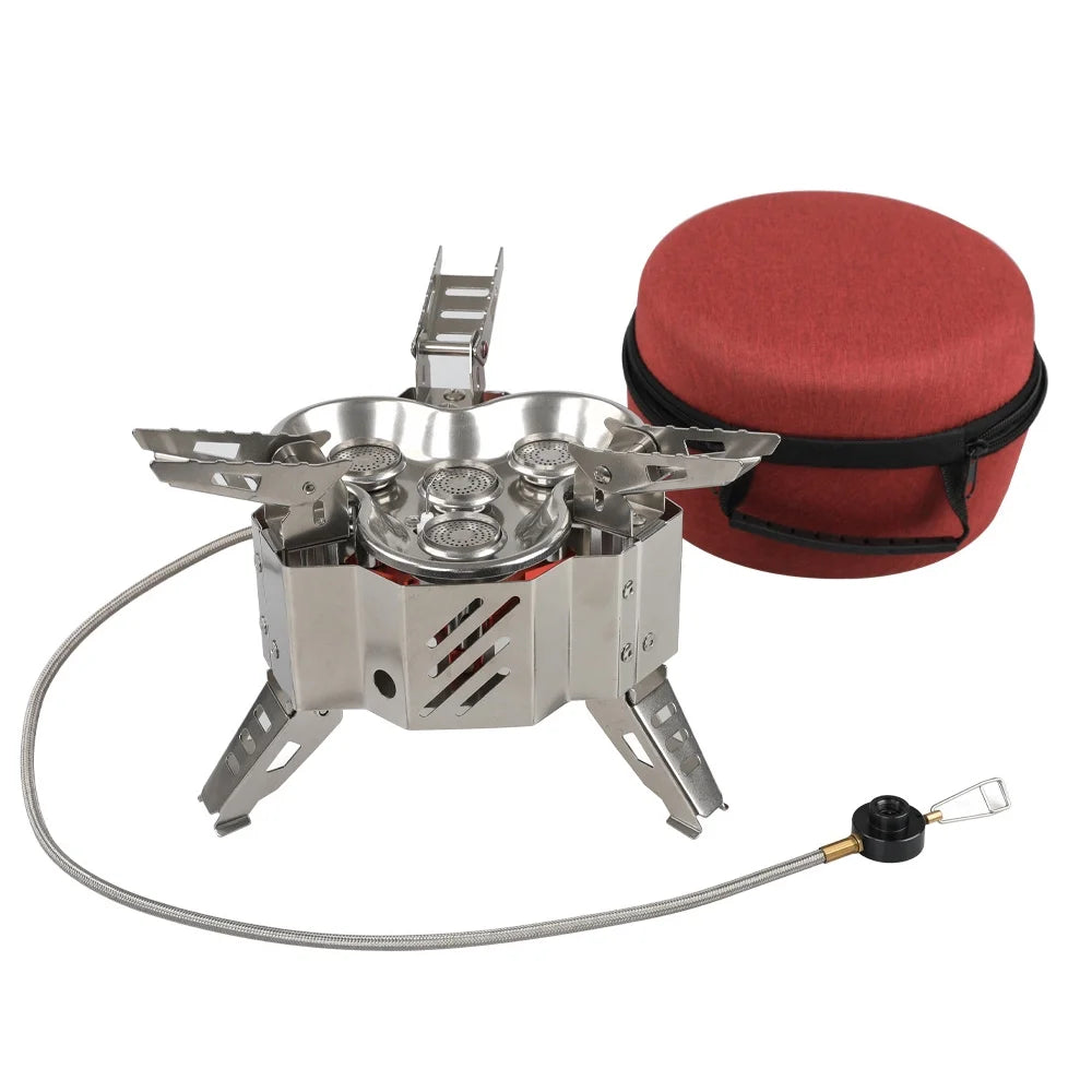 Ultralight Camping Gas Stove with Storage Bag T265