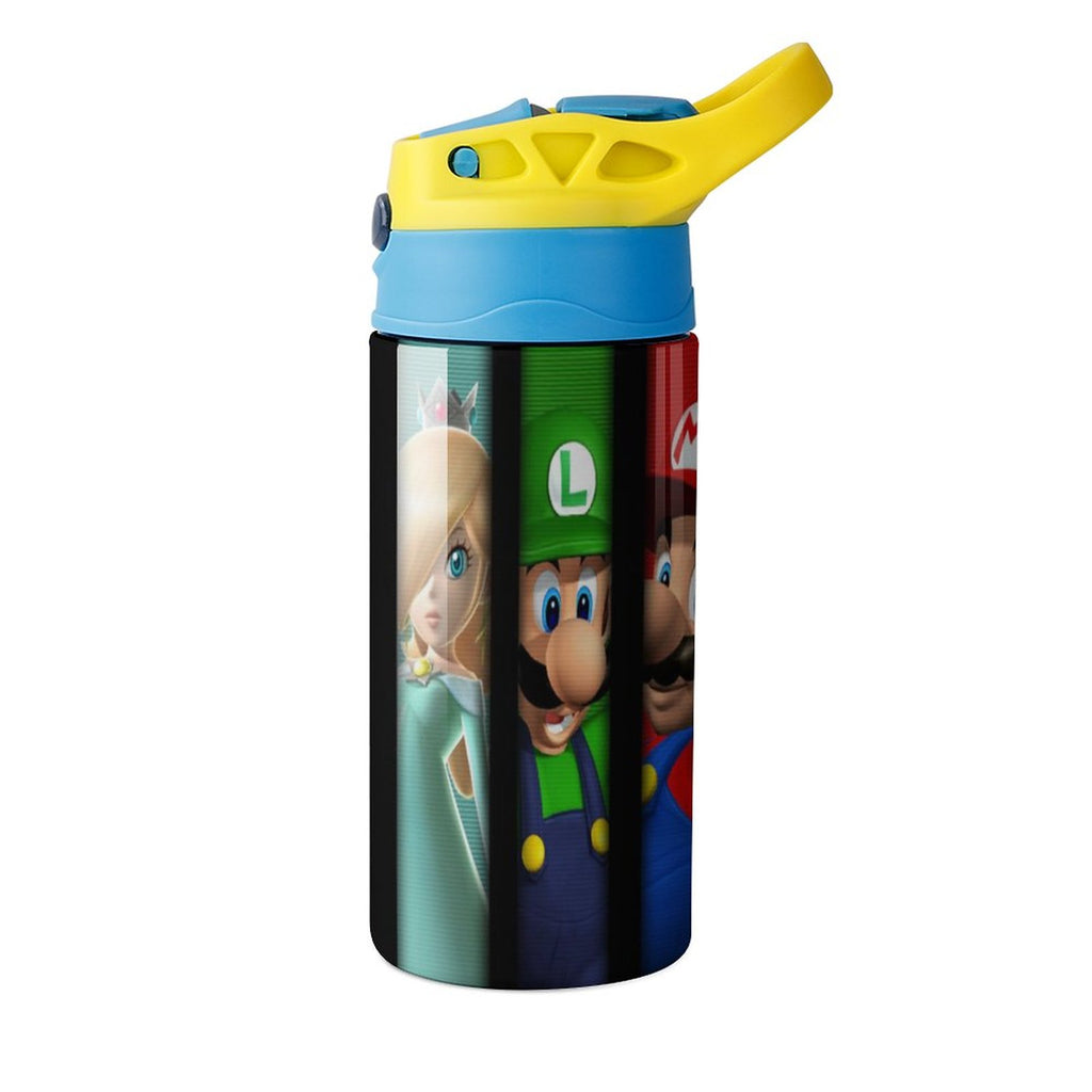 Insulated Stainless Steel Water Bottle With Straw Y374