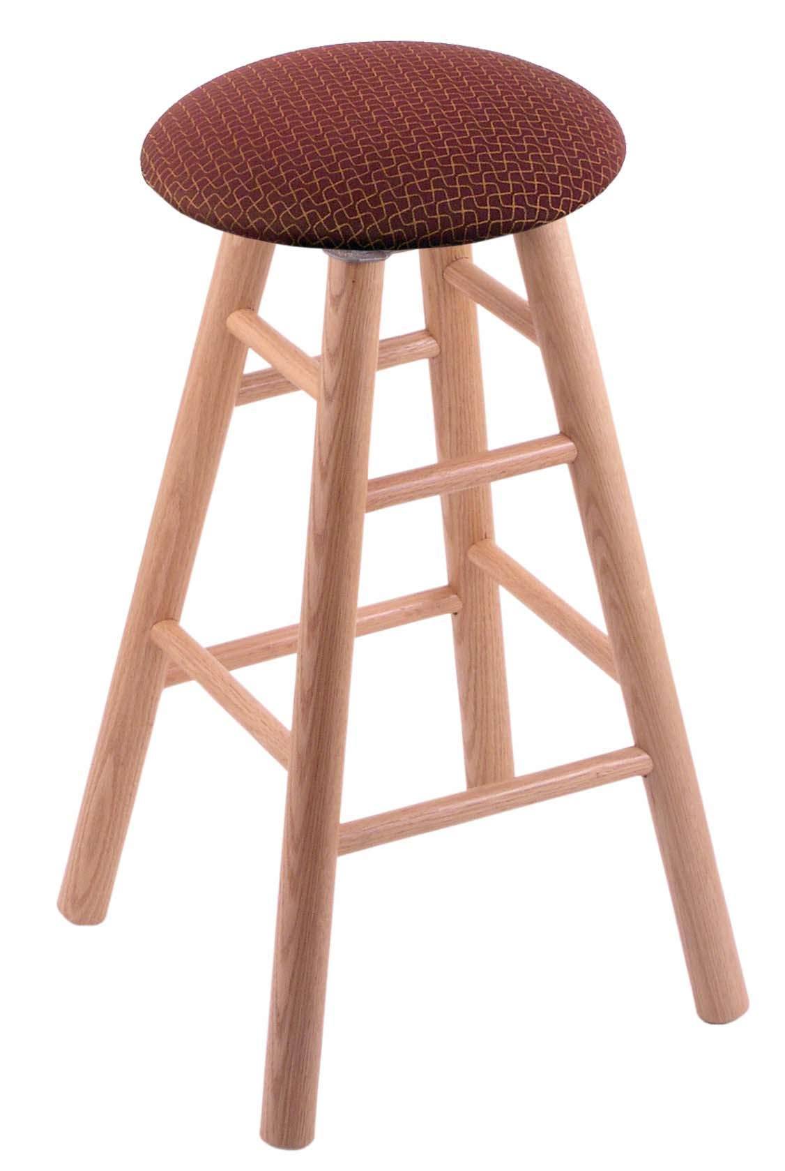 36x22 Oak Extra Tall Bar Stool with Axis Paprika Seat L39100