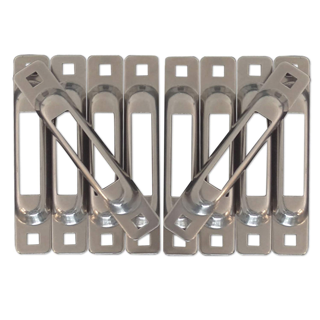 Stainless 10 Pack E-Track Single Strap Anchors H587