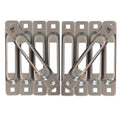 Stainless 10 Pack E-Track Single Strap Anchors H587
