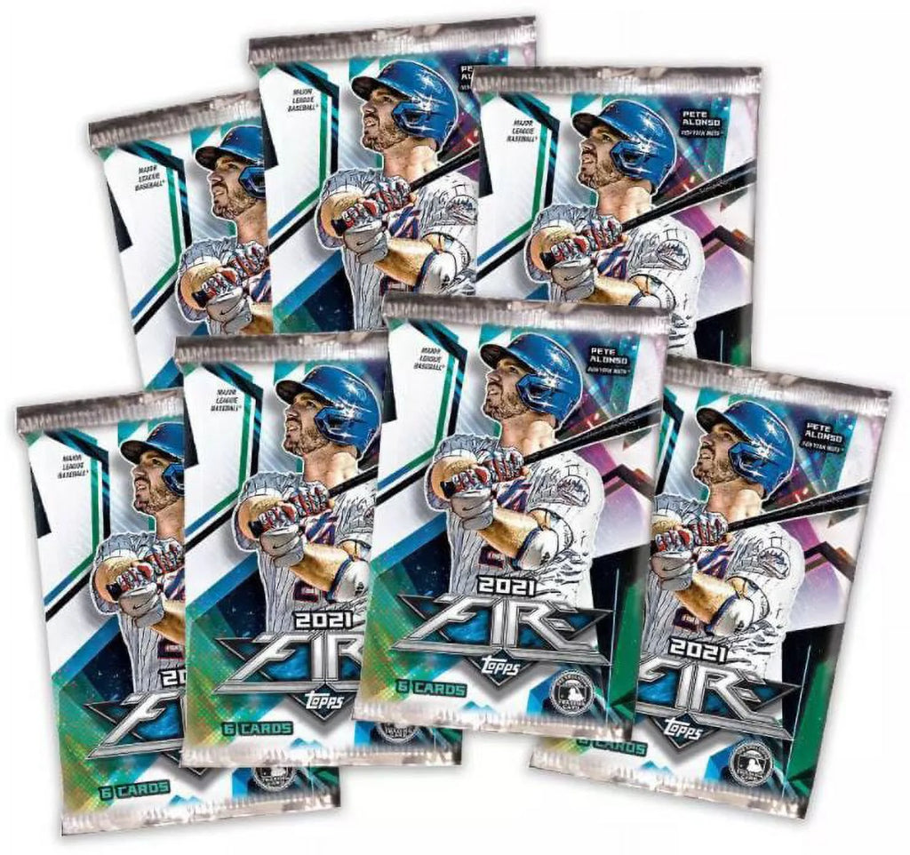 2021 Topps MLB Fire Baseball Trading Card Blaster Box J8428