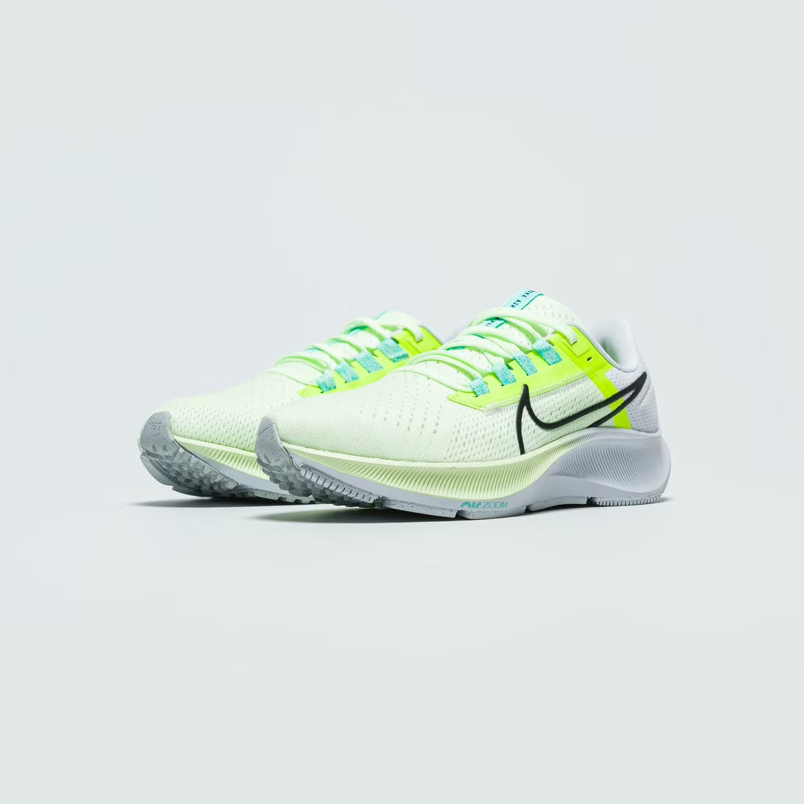 Barely Volt/Black Running Sneakers Z49906