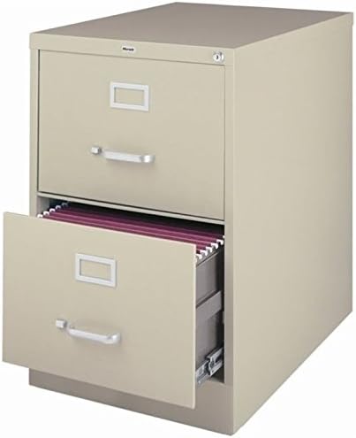 Gray 2 Drawer Legal Size File Cabinet D884