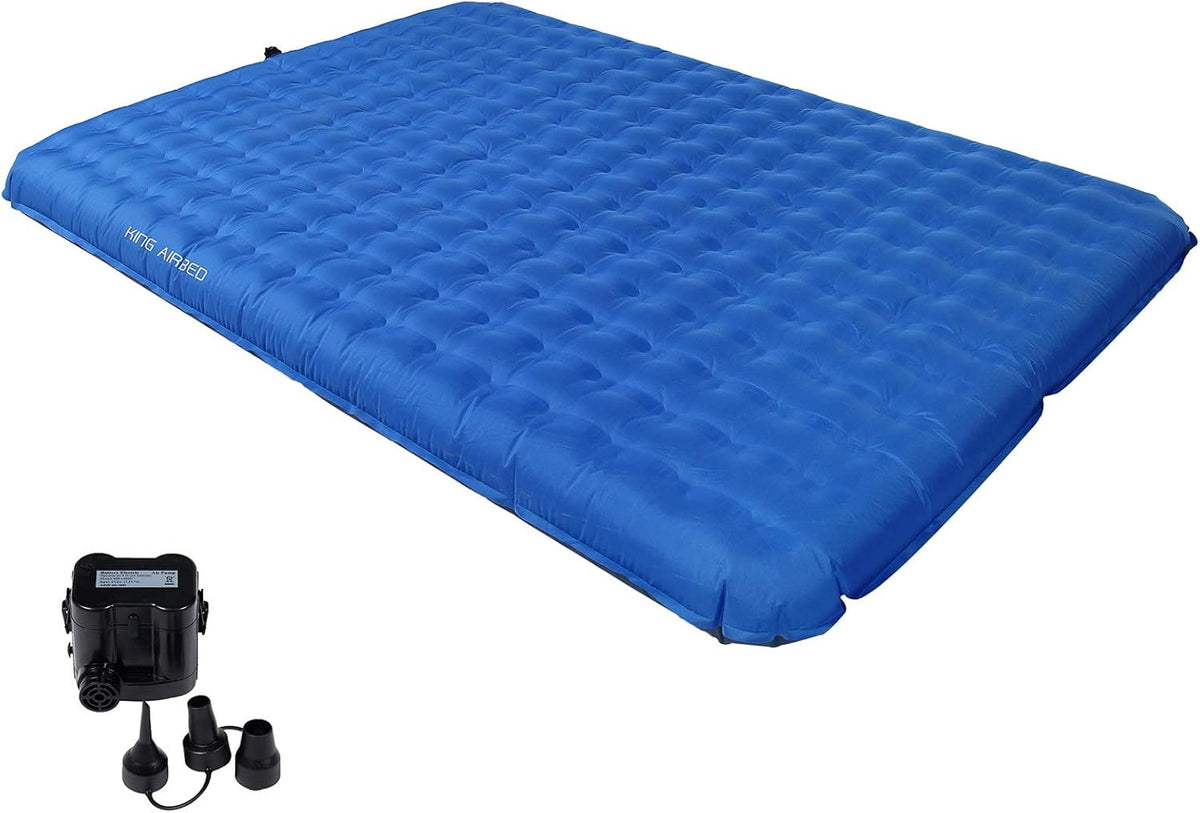 Lightweight Inflatable Camping Sleeping Pad with Foot Press J6948