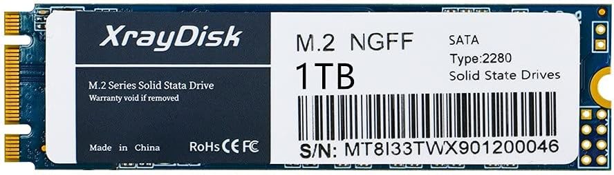 1TB M.2 2280 SATA III Internal Solid State Drive K507