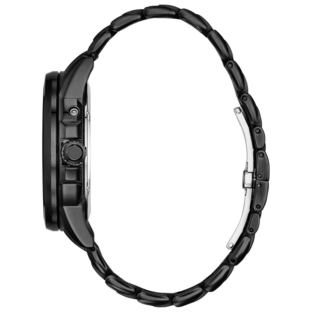 Black Stainless Steel Watch L555738