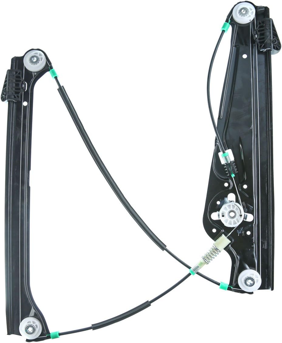 Front Left Driver Side Power Window Regulator without Motor Pack of 2 N396