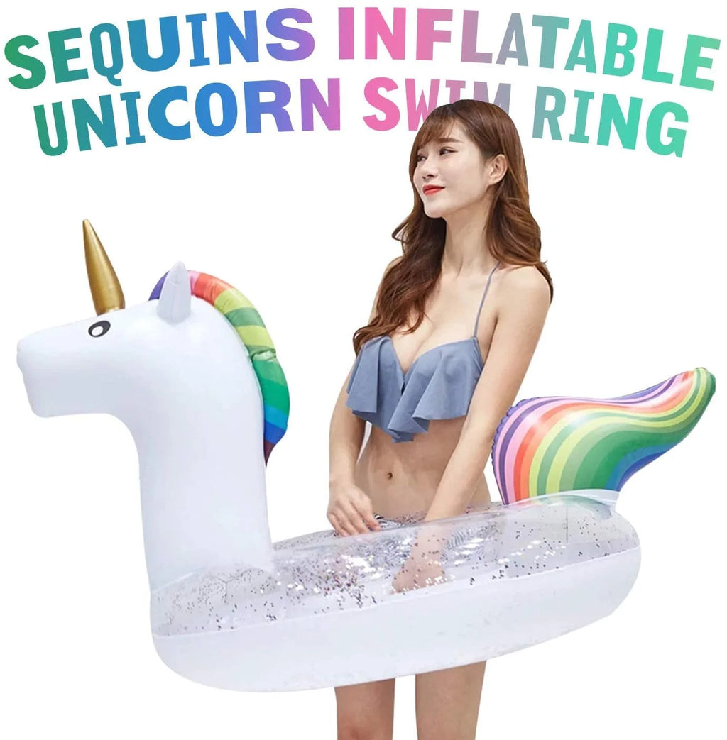 Inflatable Unicorn Pool Float E76105