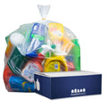 100 / Case Clear 1.5 Mil Garbage Bags K405