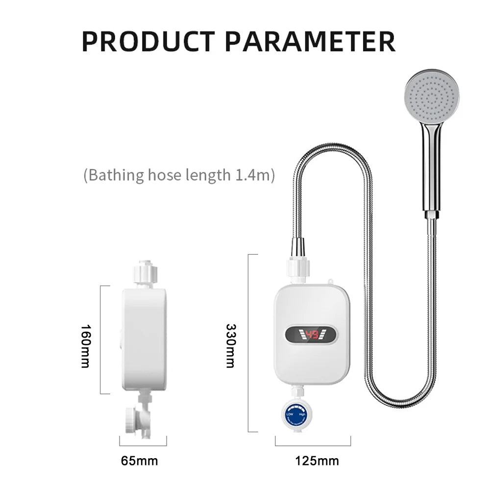 Tankless Water Heater 304 Stainless Steel E68642