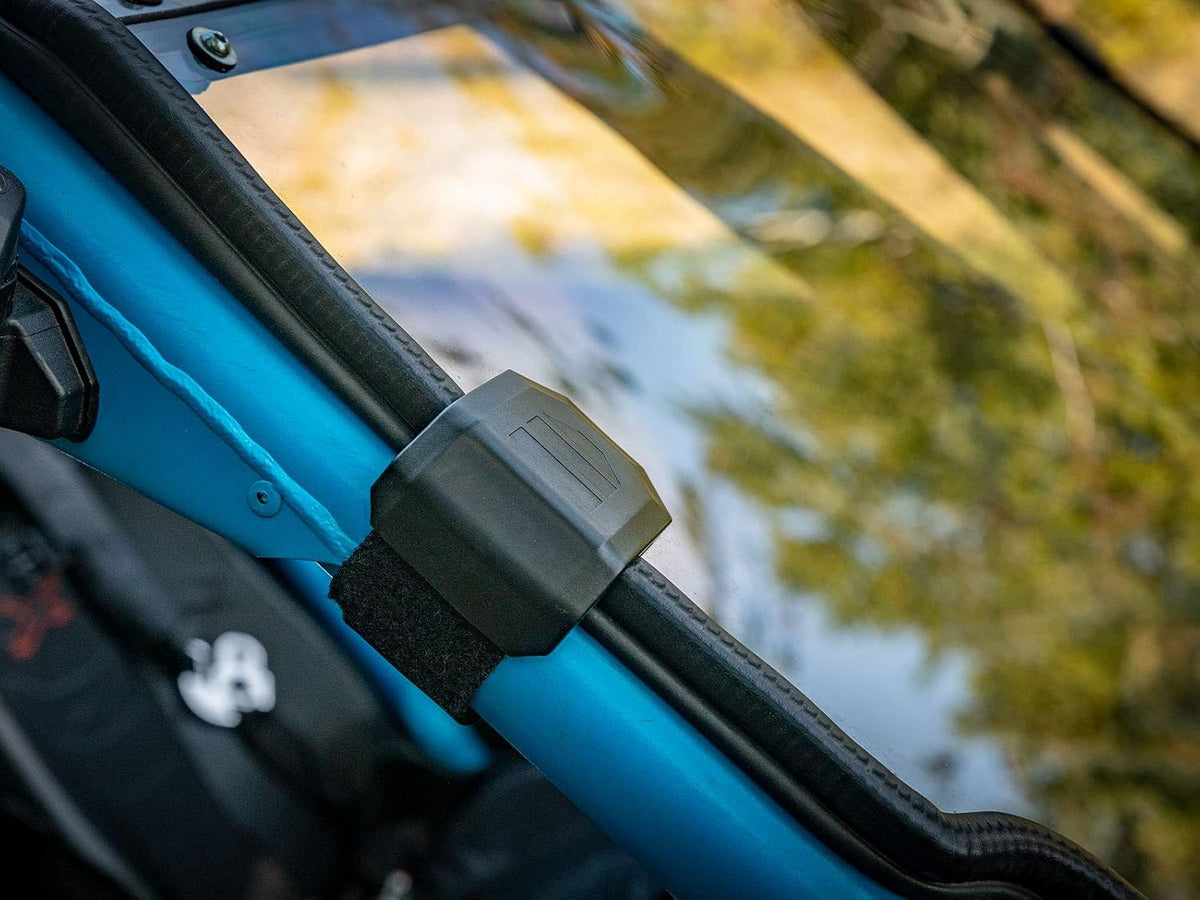 Heavy Duty Clear Full Windshield with Intrusion Bar, 1/4 Thick Polycarbonate R8068