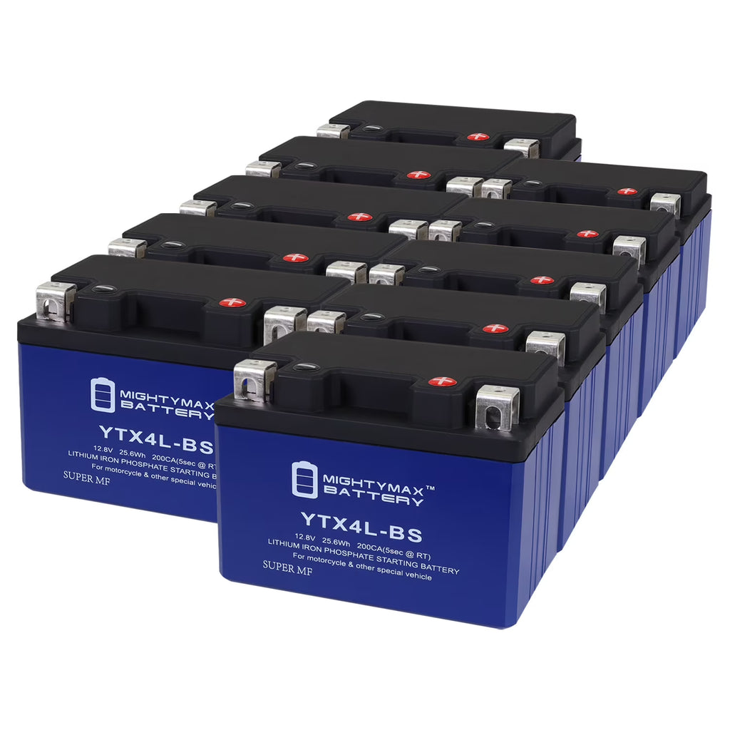 10 Pack Lithium Replacement Battery R4556