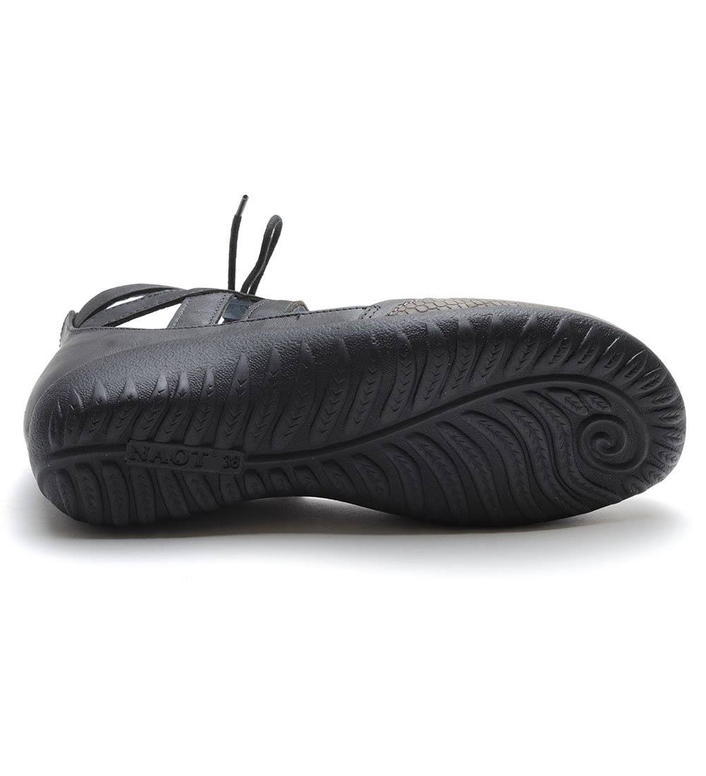 Black Crackle Velvet Raven Shoes P385547