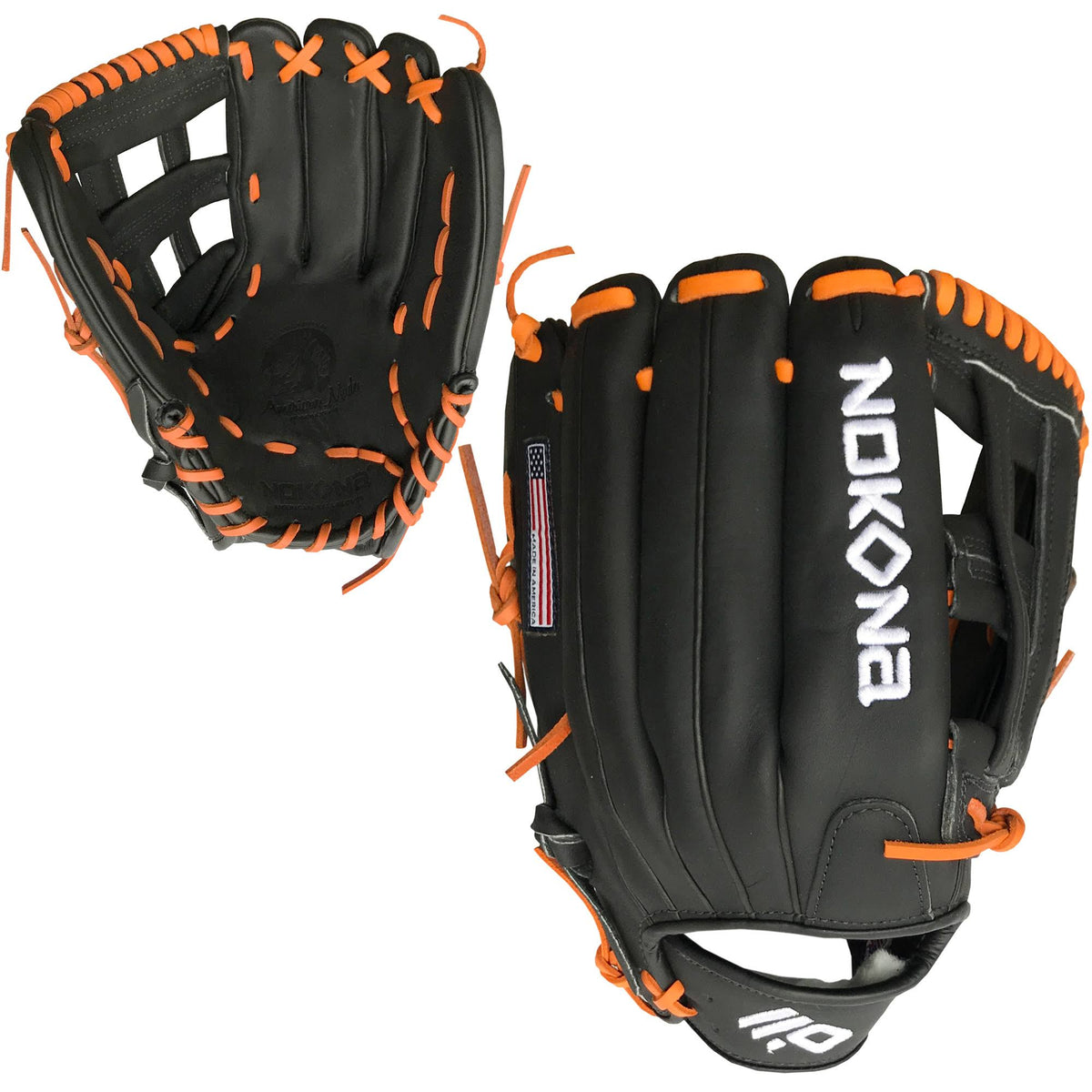 Black 12.75 inch Baseball Glove W36393