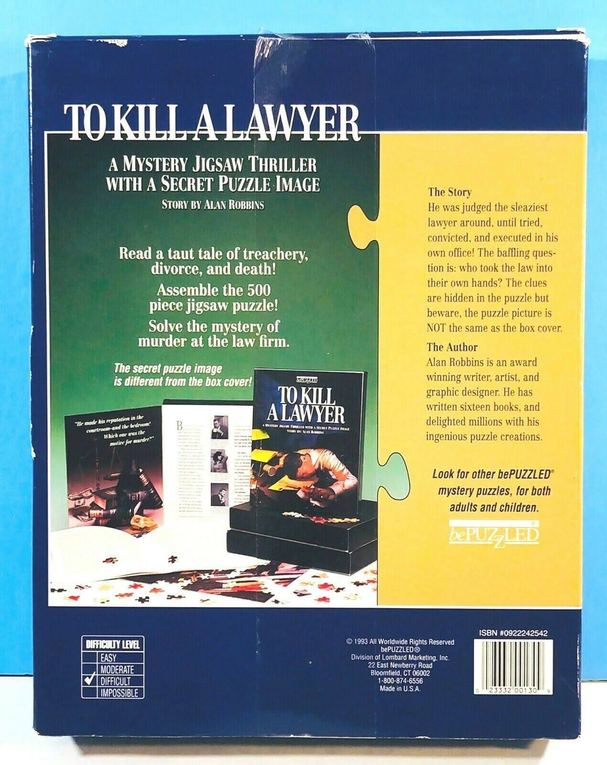 Mystery Jigsaw Thriller with Secret Puzzle Image X748