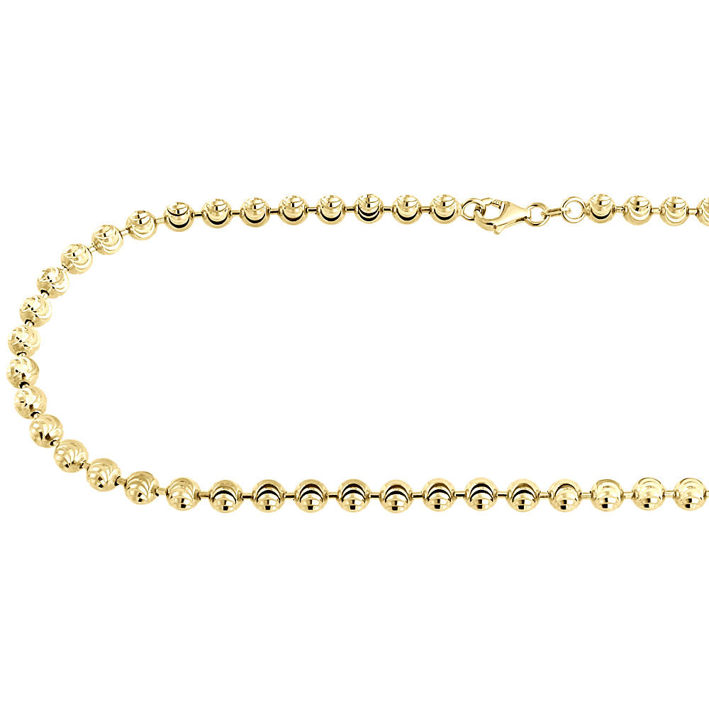 10k Yellow Gold Link Chain Necklace 30" L597