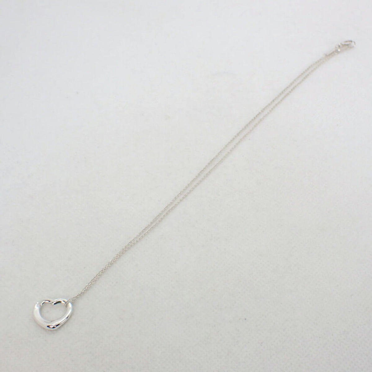 925 Open Heart Pendant Necklace Y98224
