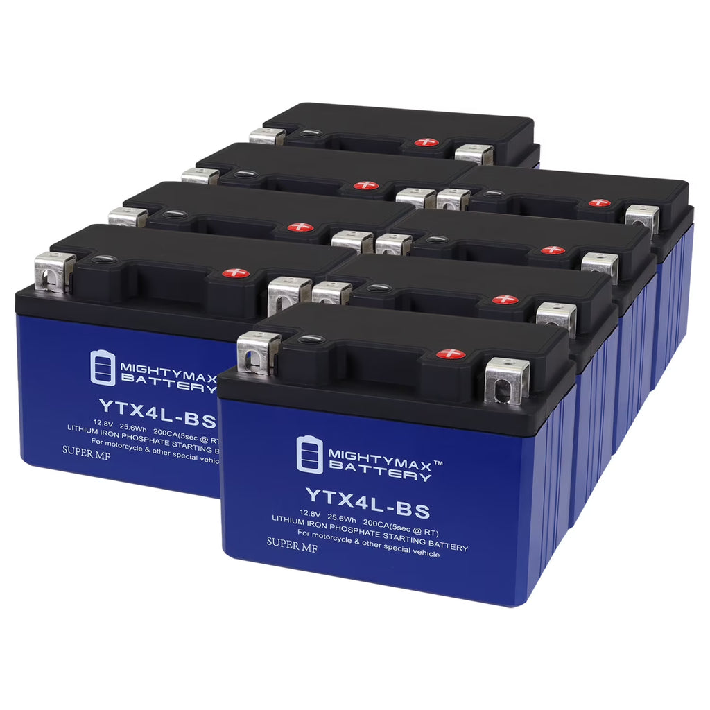 8 Pack Lithium Replacement Battery for Honda Scooters B548