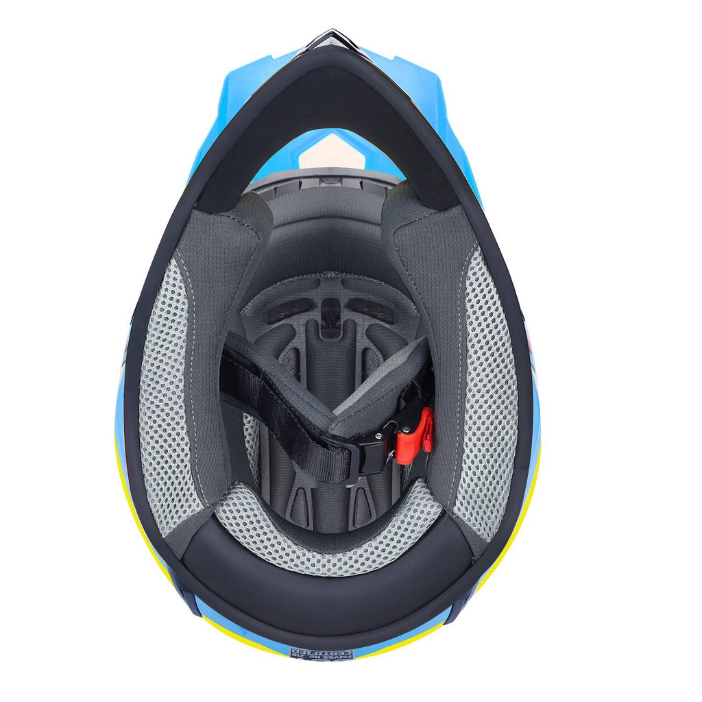Kids Youth ATV Off Road Dirt Bike Motocross Helmet Combo Small P79360
