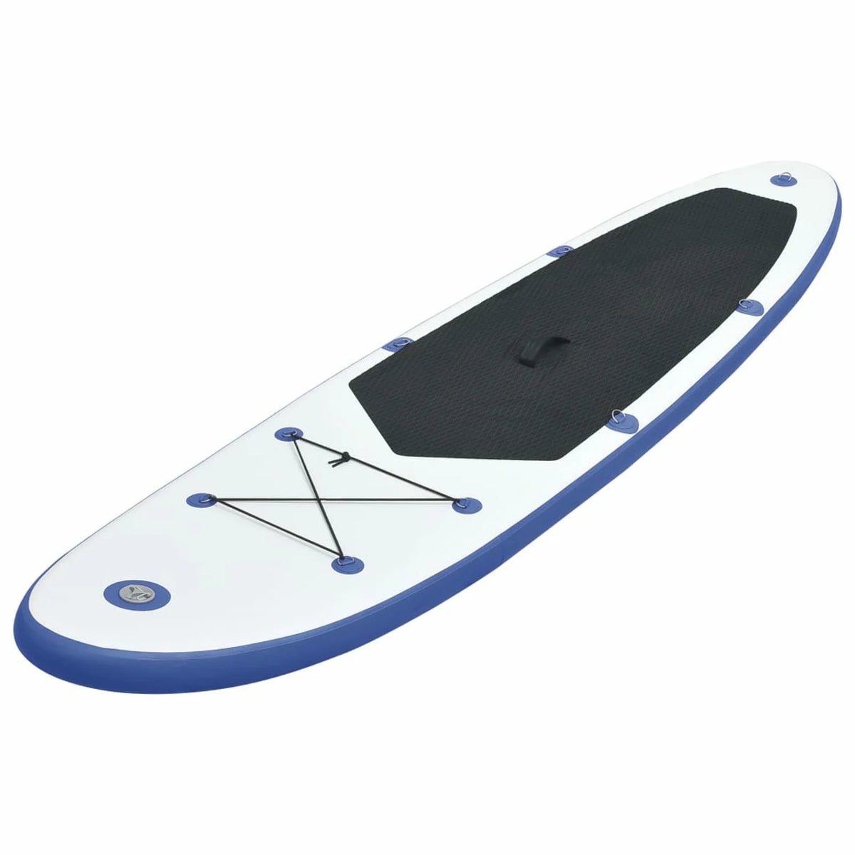Blue and White Inflatable Paddle Board Set Y97845