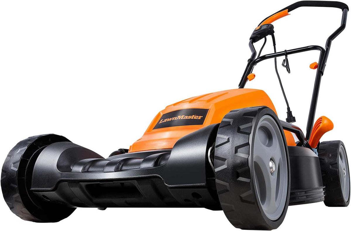 24V Max 13-inch Lawn Mower and 10-inch Grass Trimmer Combo with 2x4.0Ah Batteries and Charger E543114