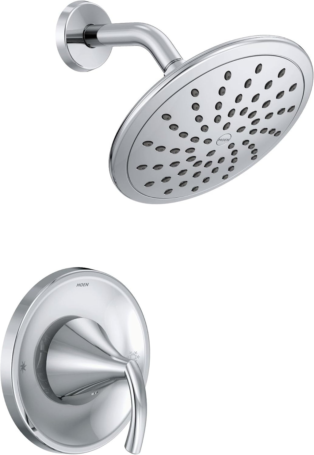 Chrome Shower Only System with Rainshower Showerhead L781406