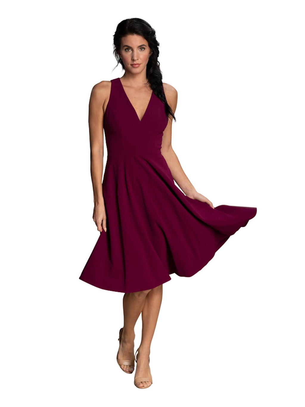 Dark Magenta Dress G83718