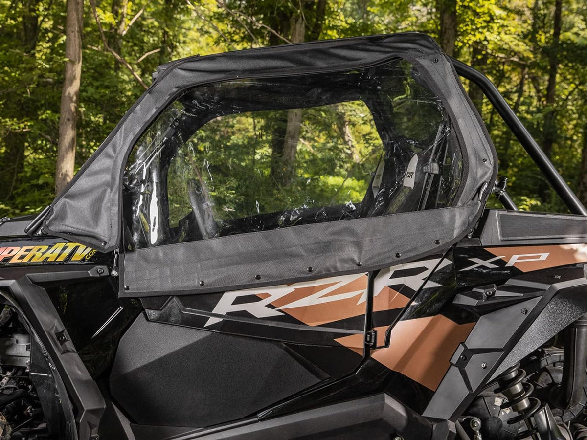 Soft Cab Enclosure Upper Doors with Clear Polycarbonate Rear Windshield N7502