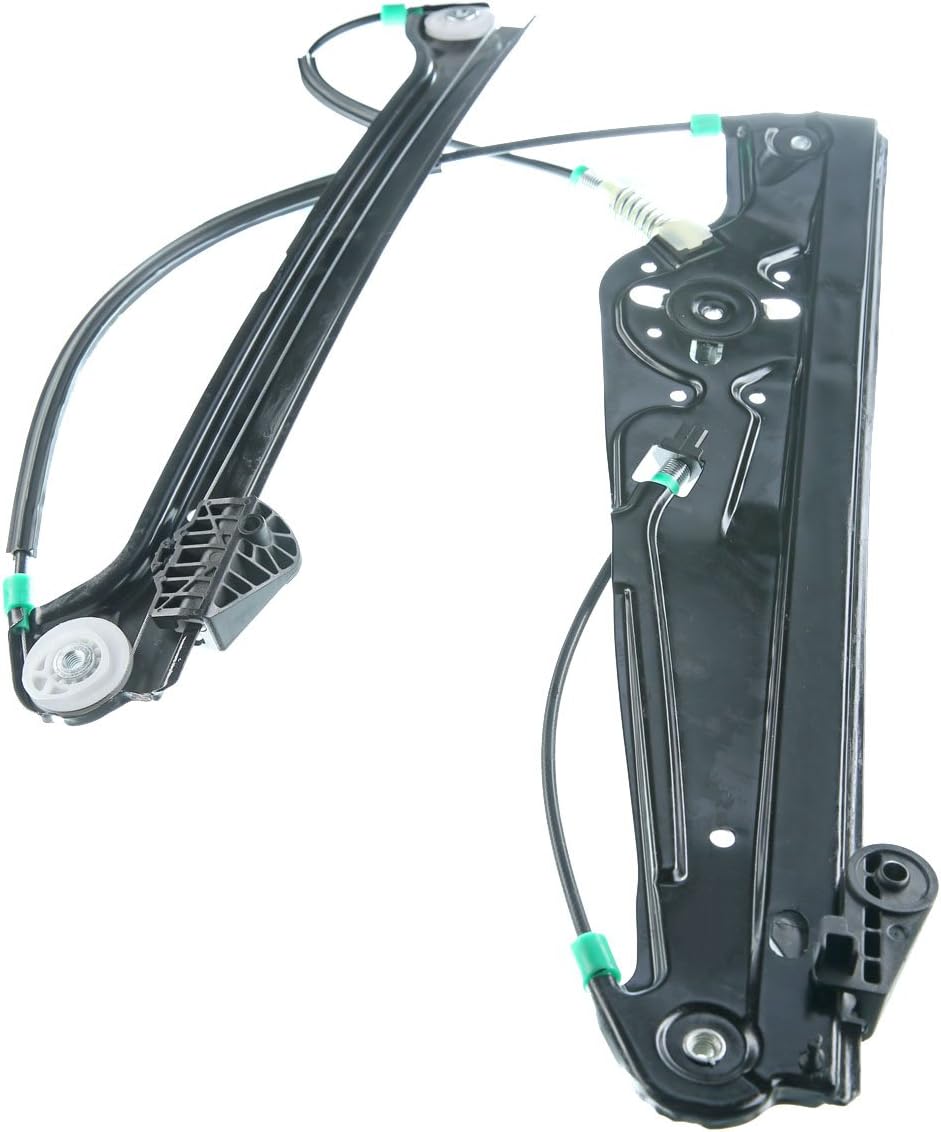 Front Left Driver Side Power Window Regulator without Motor Pack of 2 N396