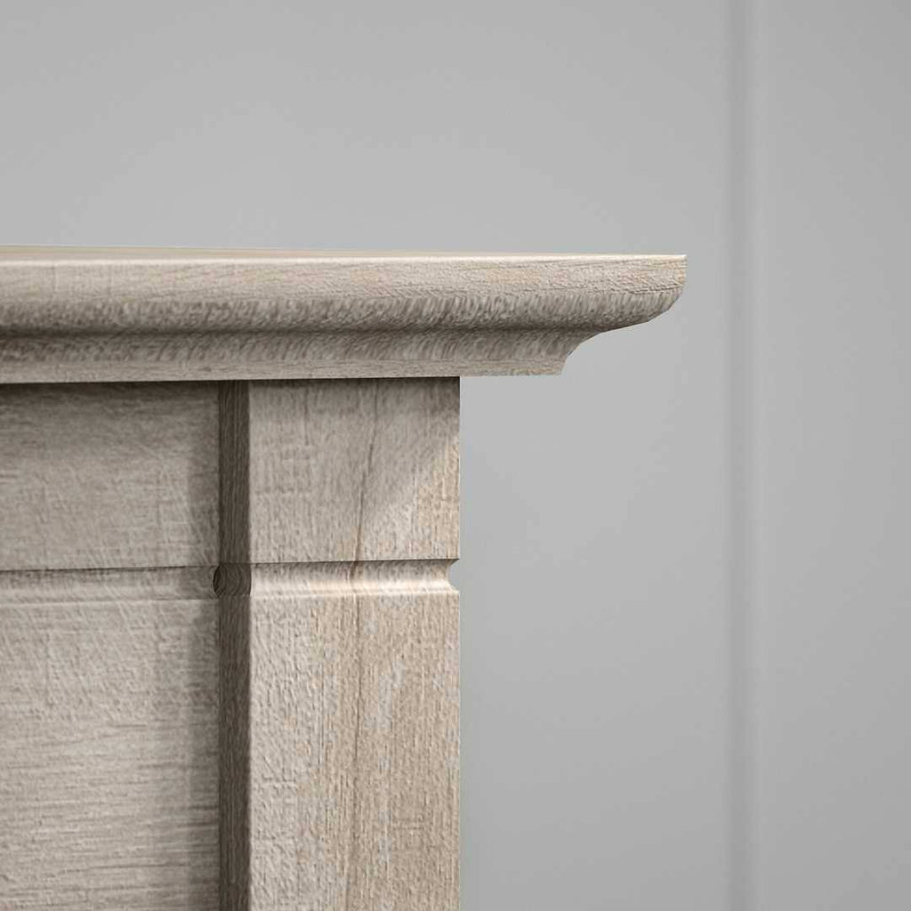 60W L Shaped Desk, Cape Cod Gray Z54413