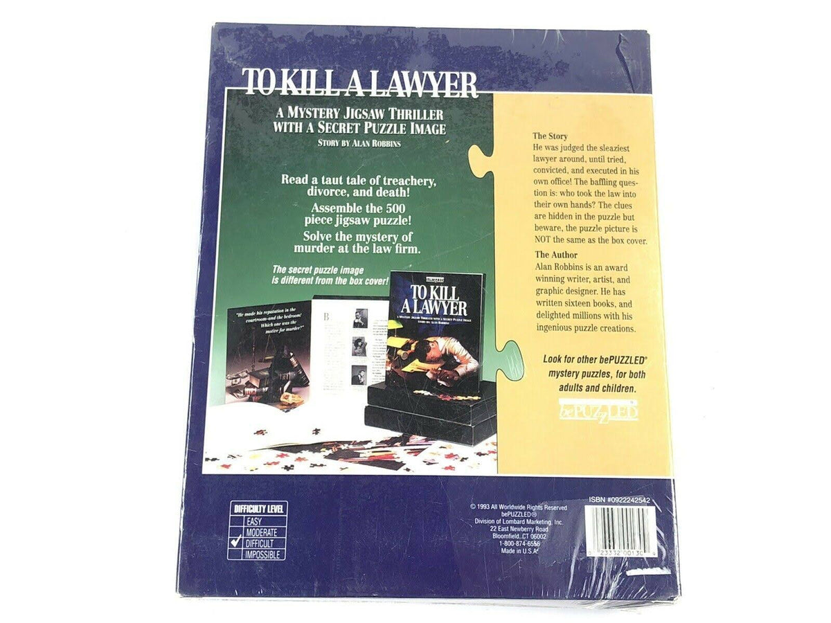 Mystery Jigsaw Thriller with Secret Puzzle Image X748