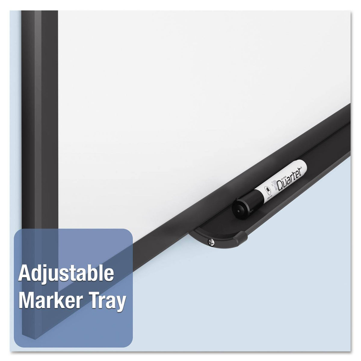 36 x 24 Black Aluminum Frame Magnetic Whiteboard T592909